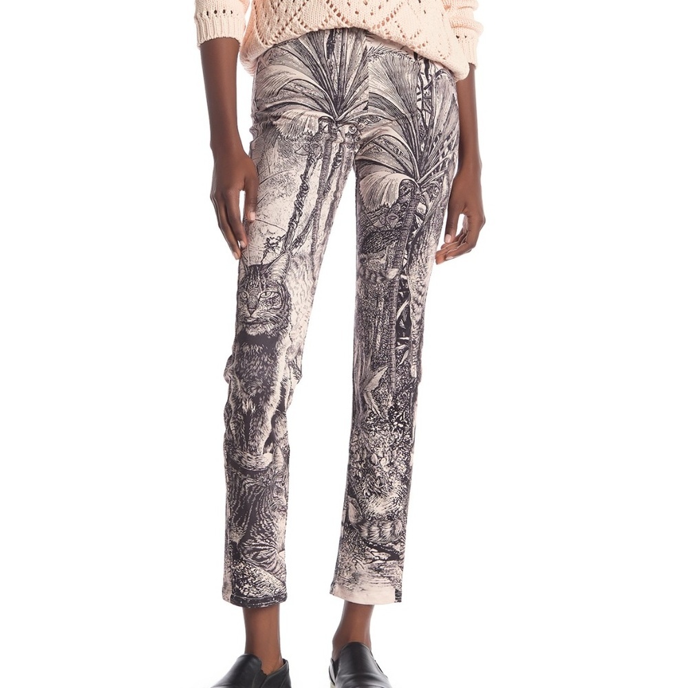 Paul & Joe Sister Printed Gatti Skinny Pants NWT